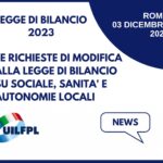 Le Richieste Di Modifica Uil-Fpl E Fp-Cgil Alla Legge Di Bilancio 2023